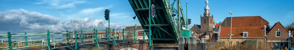 Openstaande brug bij Overschie