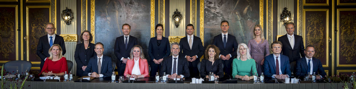 Eerste ministerraad van het kabinet-Schoof
