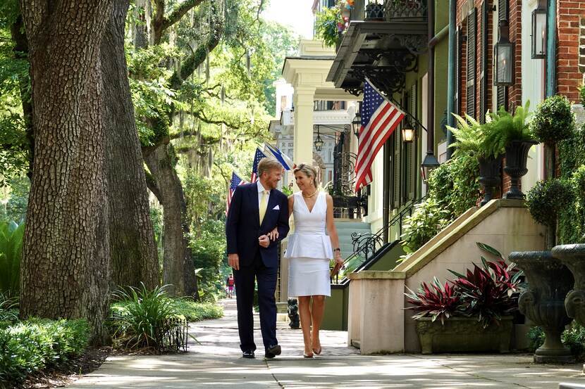 Koning Willem-Alexander en Koningin Maxima zijn op werkbezoek in de Verenigde Staten